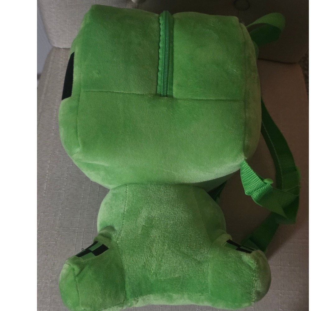 Official Minecraft Creeper Plush Backpack - Brand New with Tags - Picture 5 of 7